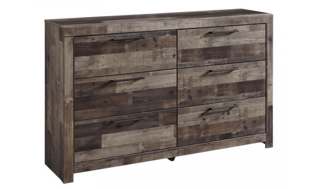 Bureau double 6 tiroirs Derekson de Benchcraft