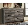 Bureau double 6 tiroirs Derekson de Signature Design Ashley