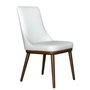 Chaise de cuisine Iris Blanc de Studio Bugatti