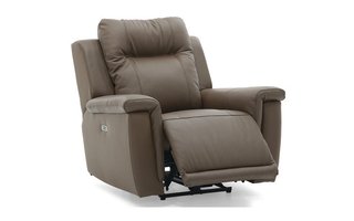 Fauteuil berçant inclinable motorisé Riley en cuir de Palliser