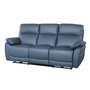 Sofa  inclinable motorisé en cuir de Azur