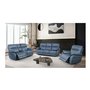 Fauteuil inclinable motorisé en cuir de Azur