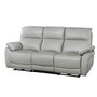 Sofa inclinable motorisée en cuir de Azur