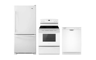 Ensemble de cuisine Amana - ABB1924BRW-YAER6603SFW-ADFS2524RW