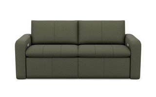 Sofa condo motorisé et inclinable en cuir combo de Elran