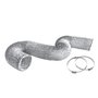 Conduit flexible en aluminium pour sécheuse