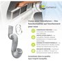 Conduit flexible en aluminium pour sécheuse