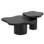 Ensemble de 2 tables (centre et bout)