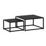 Ensemble de tables de centre