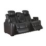 Causeuse inclinable motorisée Party Time avec console de Ashley - 3700318