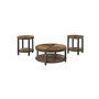Tables de salon Roybeck Ensemble de 3 de Ashley - T411-13