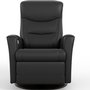 Fauteuil EN CUIR inclinable pivotant berçant motorisé Fjords-Petit
