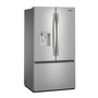 Réfrigérateur trois portes avec porte à deux battants autoportant de 36 po, 30 pi³. avec système distributeur d'eau et de glaçons externe Whirlpool - WRFF3536SZ