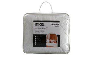 Couvre-matelas matelassé simple de Accent Pedic
