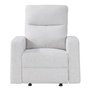 Chaise inclinable berçante Bruster en tissu de Primo International