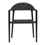 Chaise de cuisine avec bras d'extérieur Ballina