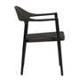 Chaise de cuisine avec bras d'extérieur Ballina
