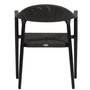 Chaise de cuisine avec bras d'extérieur Ballina