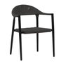 Chaise de cuisine avec bras d'extérieur Ballina