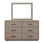 Bureau double 6 tiroirs Vista de Mako