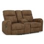 Causeuse inclinable Edenwold avec console de Ashley