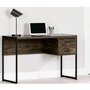 Bureau de travail couleur chêne brun de South Shore - 14303