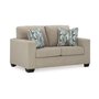 Causeuse fixe Deltona en tissu