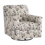 Fauteuil d'appoint pivotant en tissu Benchcraft Abney
