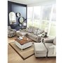 Fauteuil d'appoint pivotant en tissu Benchcraft Abney