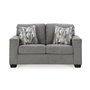 Causeuse fixe Deltona en tissu