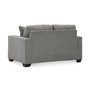 Causeuse fixe Deltona en tissu