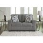 Causeuse fixe Deltona en tissu