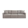 Sofa 3 pièces en tissu Katany