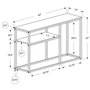 Table console