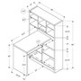 Bureau de travail en coin