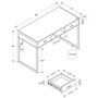 Bureau de travail