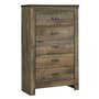 Commode à 5 tiroirs Trinell