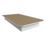Base Plateforme Blanc 39po ÉCONO de Sua-V