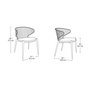 Chaise de cuisine Mia