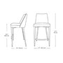 Tabouret Bianca