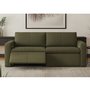 Sofa condo motorisé et inclinable en cuir combo de Elran