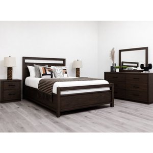 Mobilier de chambre Vista 4 mcx format grand lit de Mako