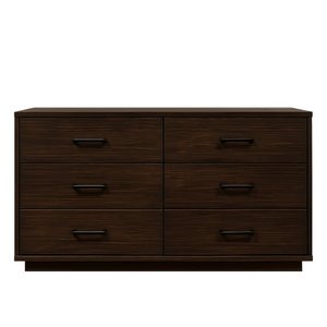 Bureau double 6 tiroirs Vista de Mako