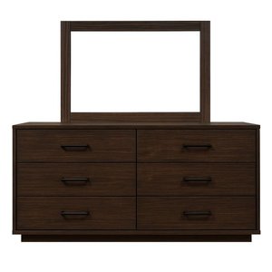 Bureau double 6 tiroirs Vista de Mako