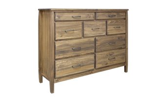 Bureau double 9 tiroirs Tofino de Mako