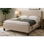 Lit complet Jane rembourré format grand lit 60 po. de Beaudoin