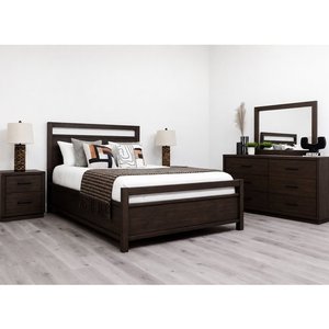 Mobilier de chambre Vista 4 mcx format très grand lit de Mako