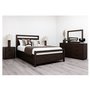 Mobilier de chambre Vista 4 mcx format lit double de Mako