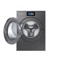 Laveuse frontale Bespoke AI série F90 de 6,1 pi³ avec détection intelligente des tissus Samsung - WF90F53ADSA5