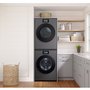 Laveuse frontale Bespoke AI série F90 de 6,1 pi³ avec détection intelligente des tissus Samsung - WF90F53ADSA5